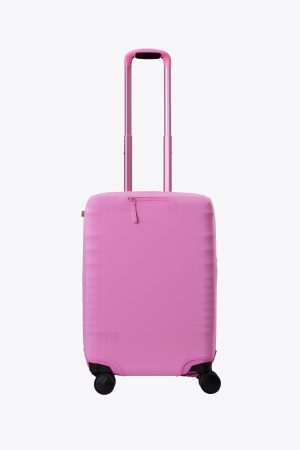 Resale The Carry-On Luggage Cover in Berry