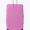 The Large Check-In Luggage Cover in Berry