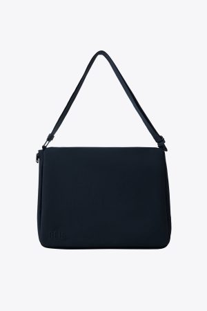 The Expandable Messenger Tote in Navy