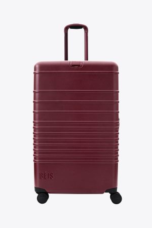 Resale The Large Check-In Roller in Burgundy