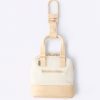 The Micro Weekender Charm in Beige