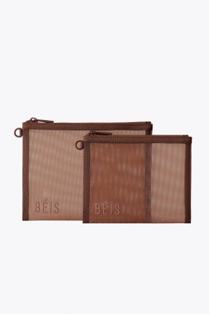 The Mesh Pouch Duo in Maple