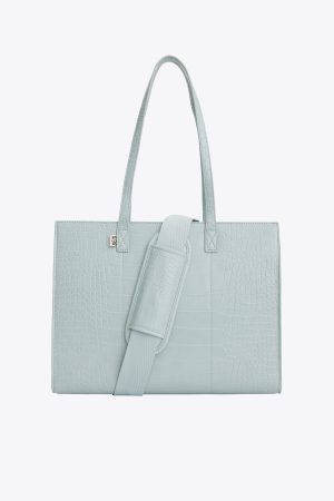Resale The Work Tote in Slate Croc