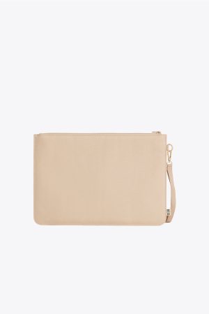 The BÉISics Laptop Pouch in Beige